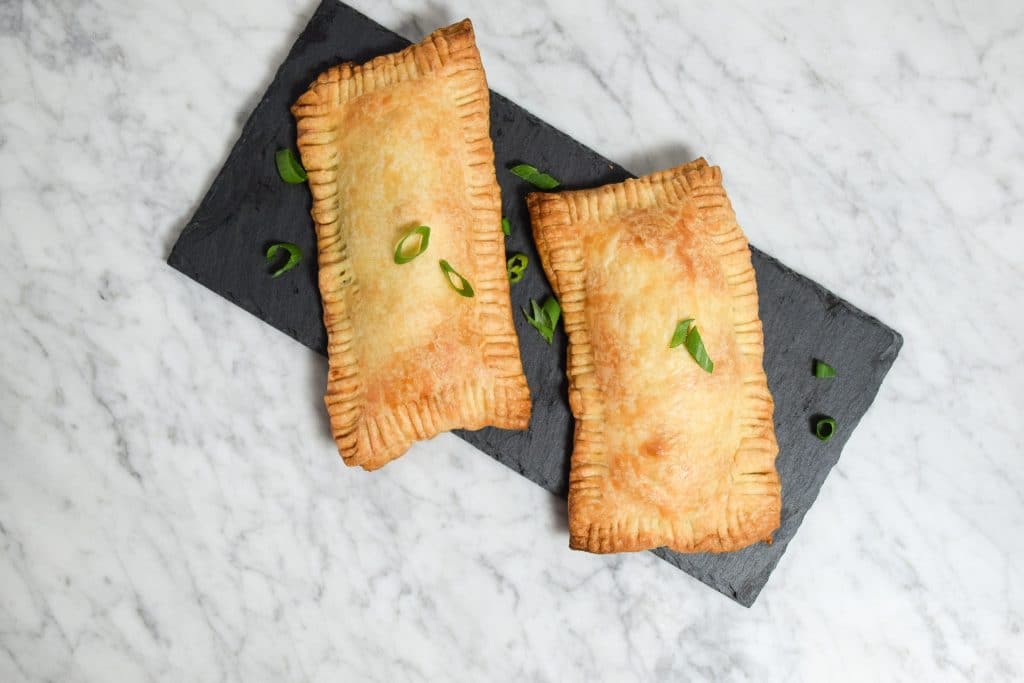 corned tempeh pasties