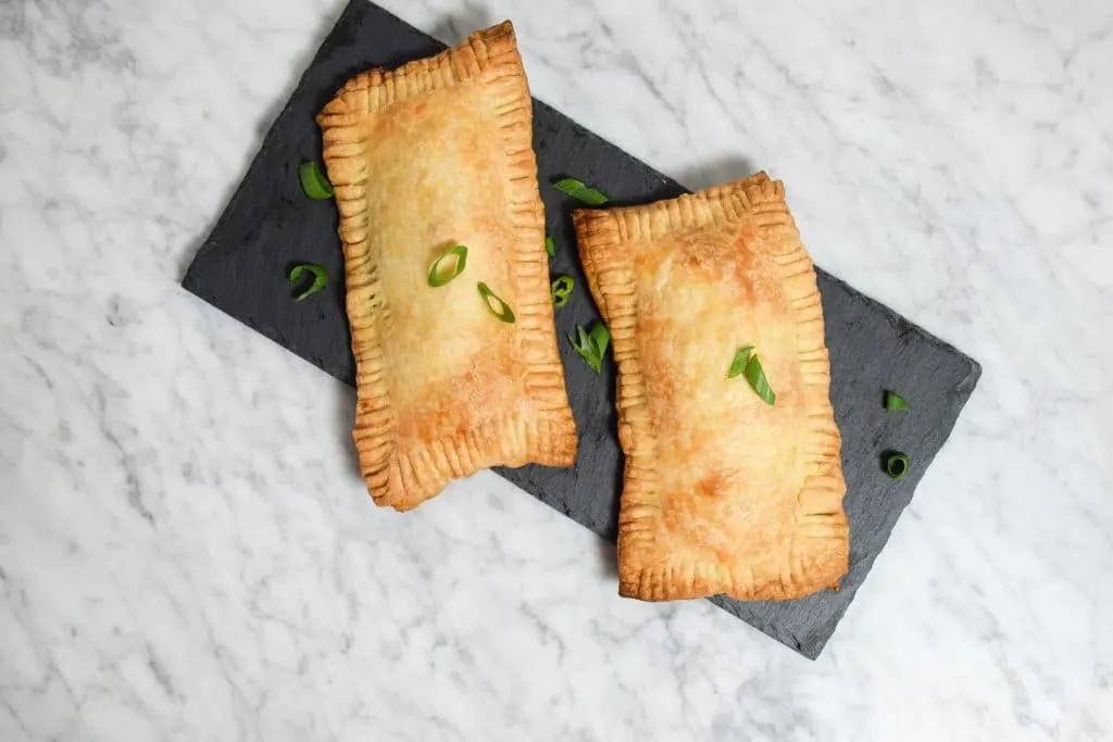 corned tempeh pasties