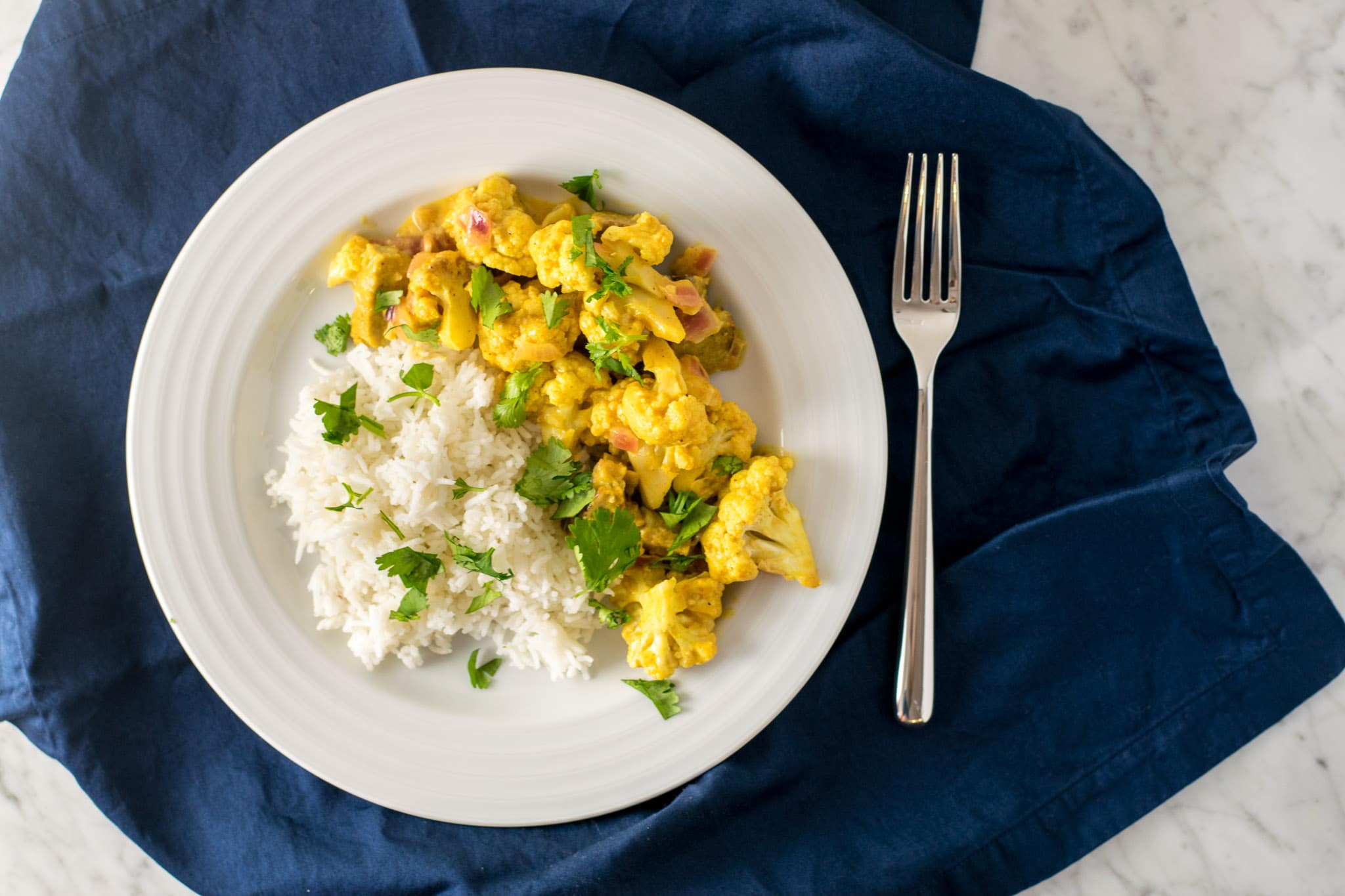 Tandoori Cauliflower and Seitan Bake • The Curious Chickpea