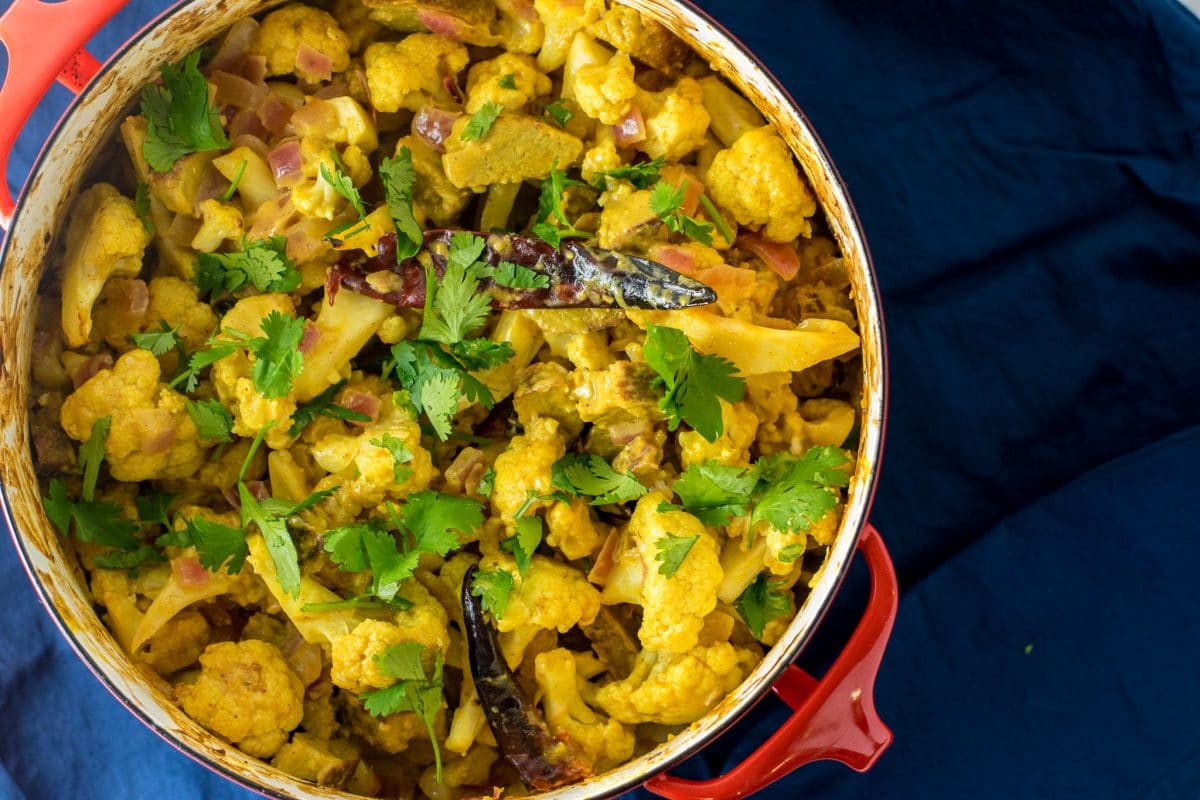 Tandoori Cauliflower and Seitan Bake • The Curious Chickpea