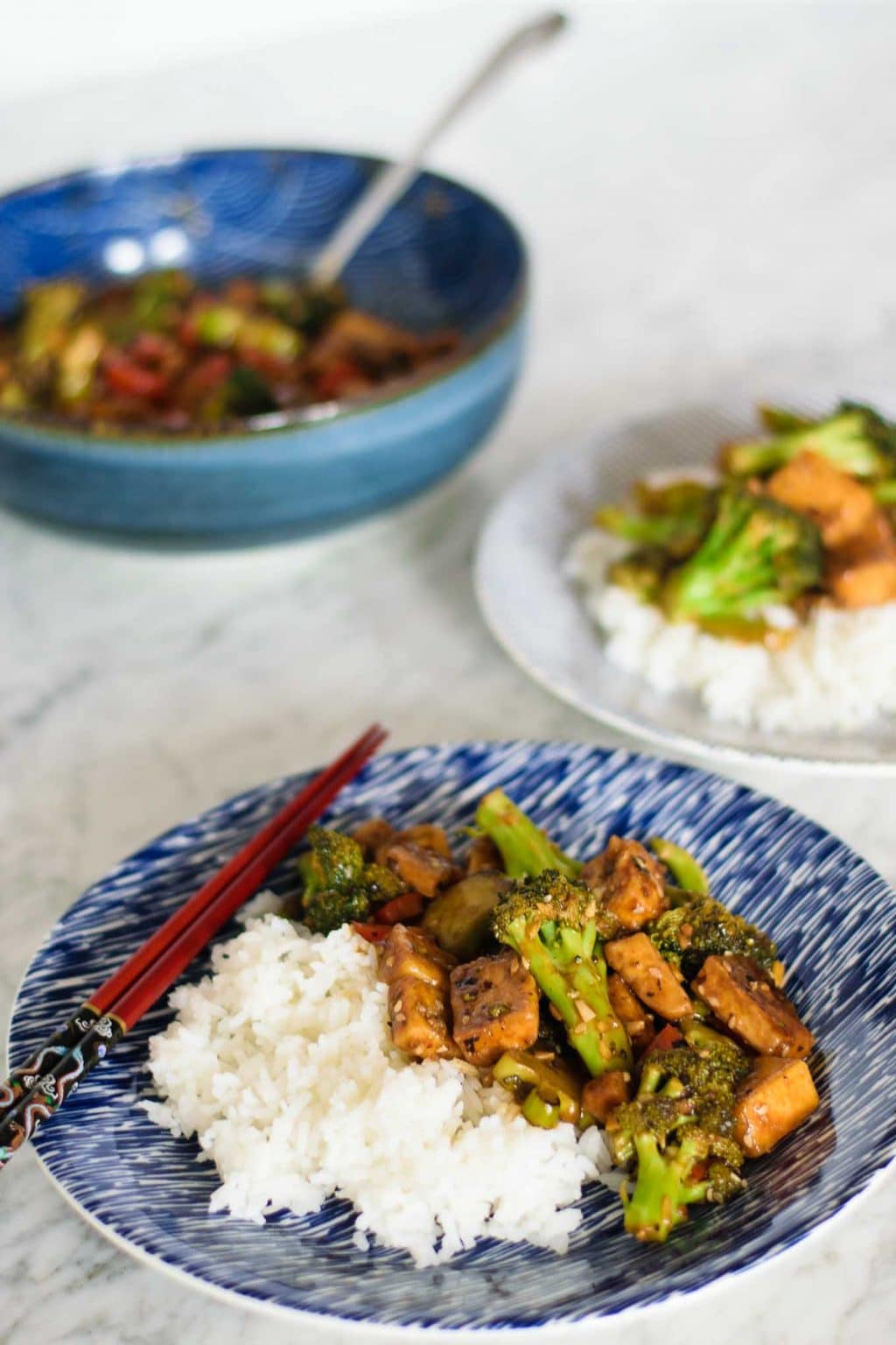 broccoli tofu black bean sauce