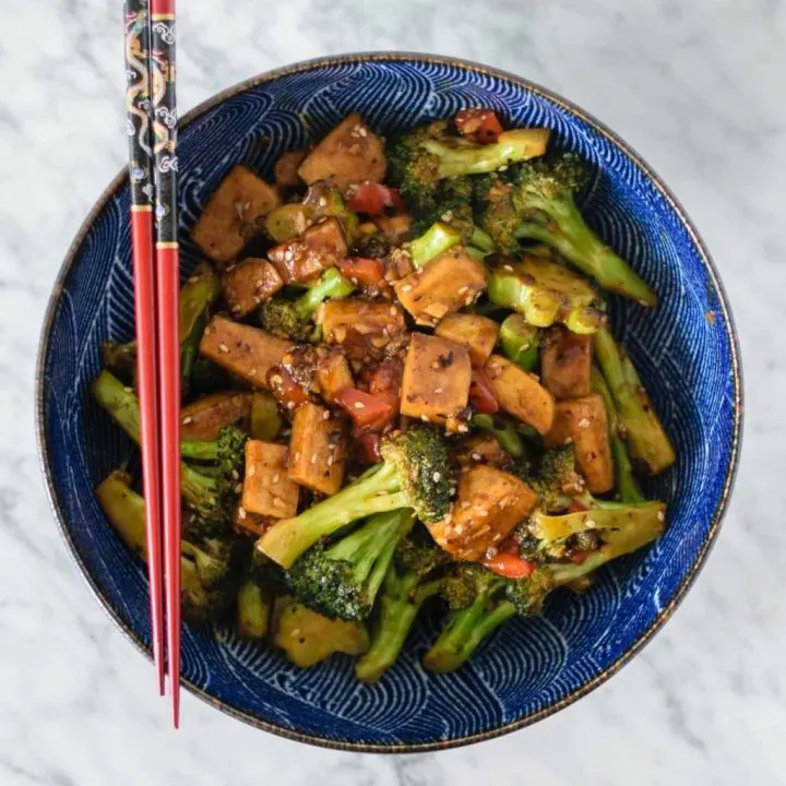 broccoli tofu black bean sauce