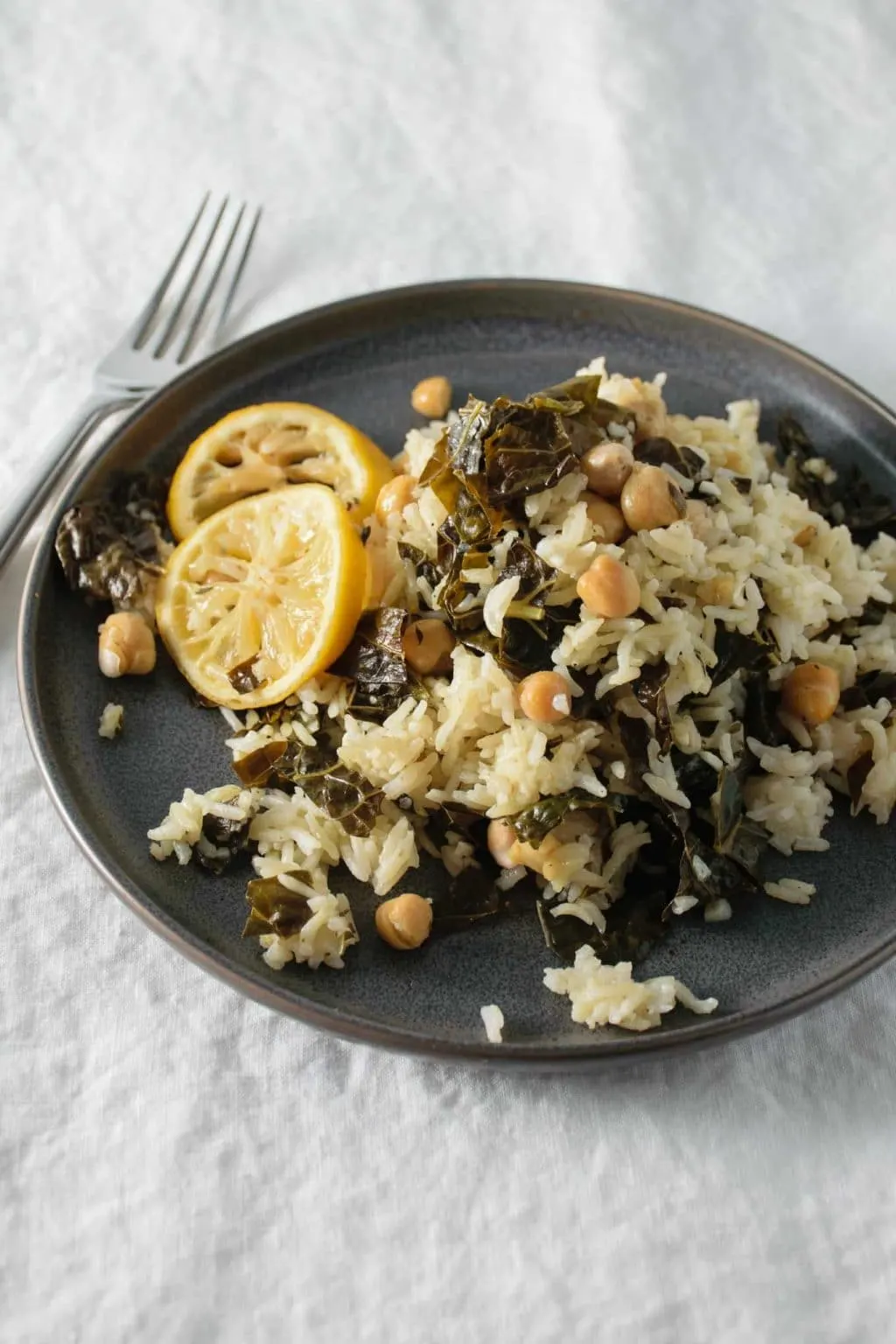 lemon chickpeas and rice