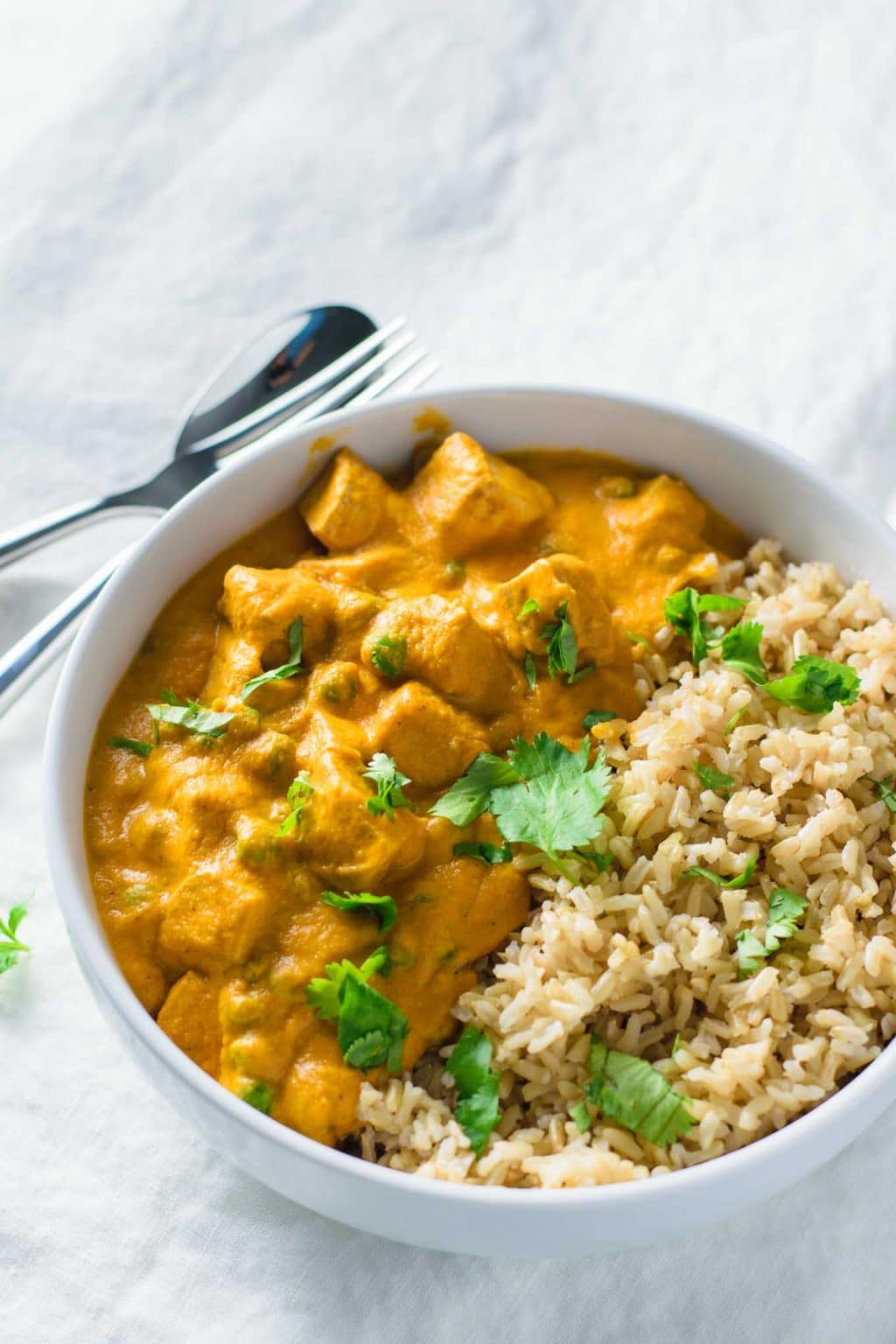 vegan mattar tofu paneer