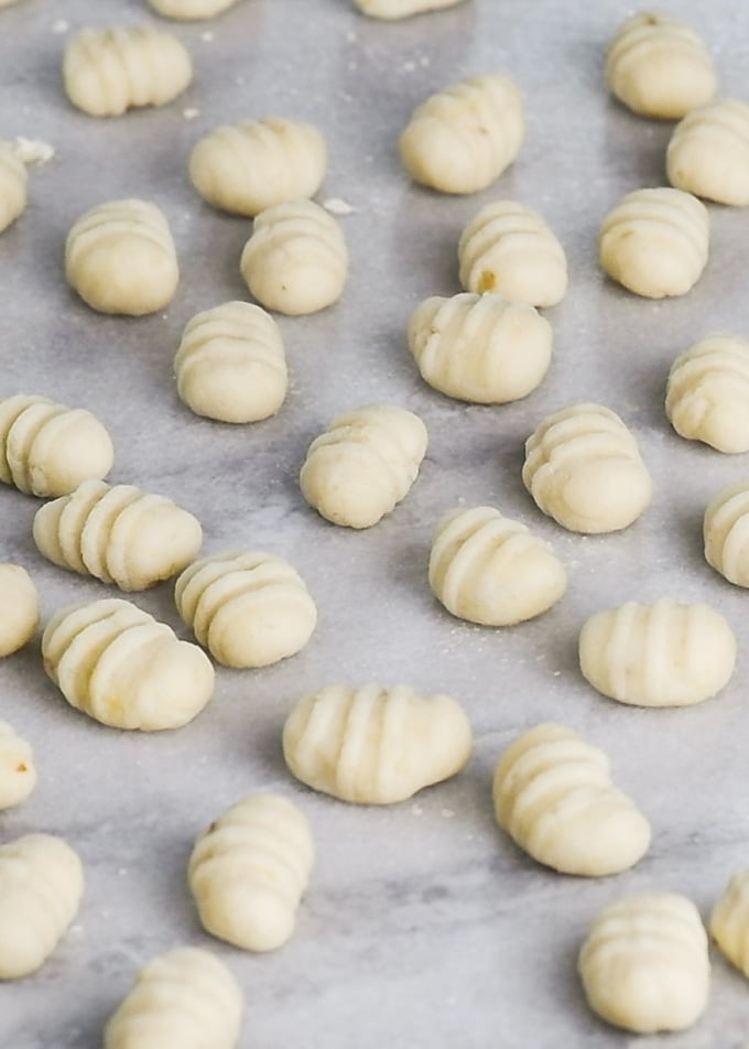 shaped gnocchi