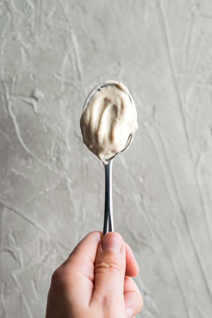 Vegan Garlic White Sauce • The Curious Chickpea