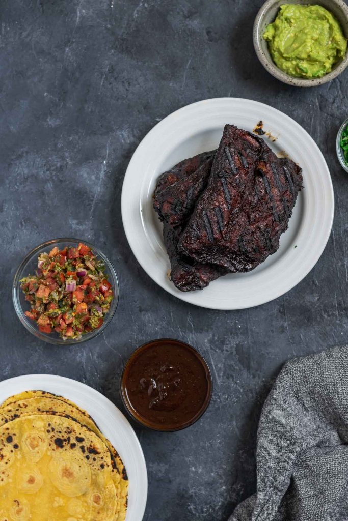 Vegan Seitan Carne Asada Tacos • The Curious Chickpea