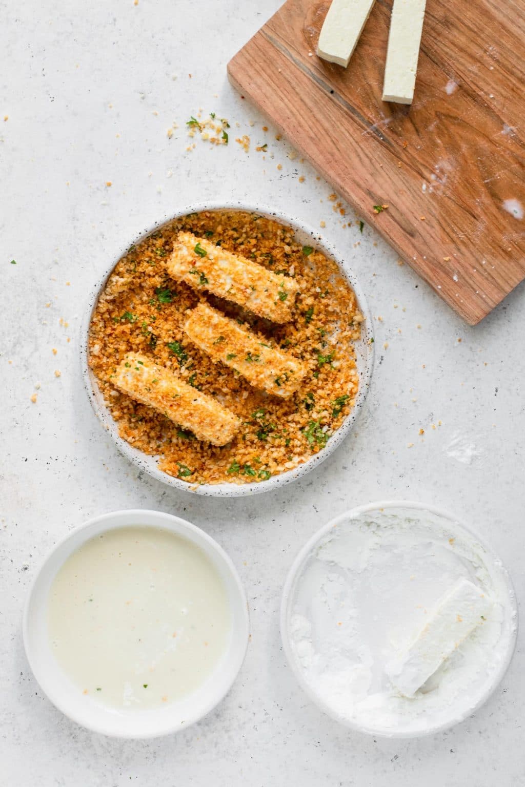 Crispy Baked Buffalo Tofu Wings • The Curious Chickpea