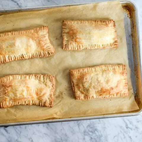 Corned Tempeh Pasties