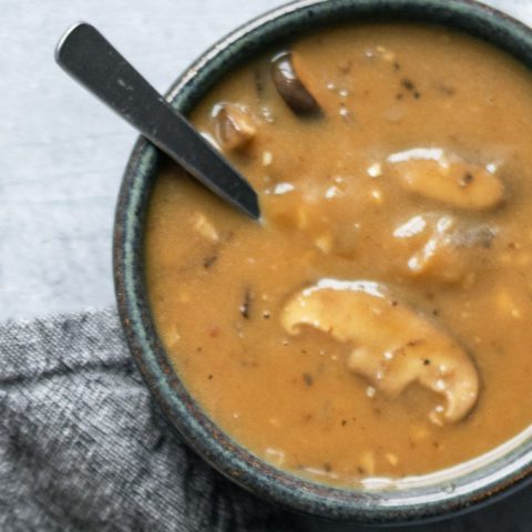 vegan mushroom gravy