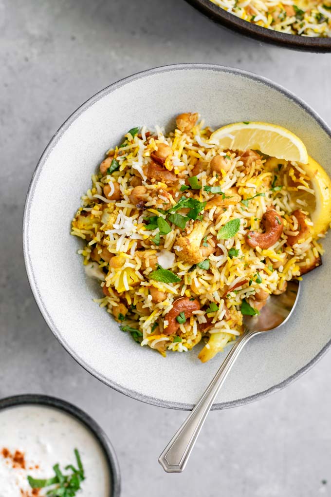 Sindhi Vegetable Biryani