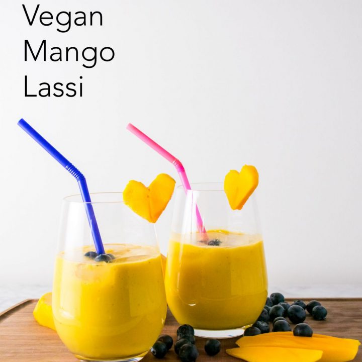 vegan mango lassi