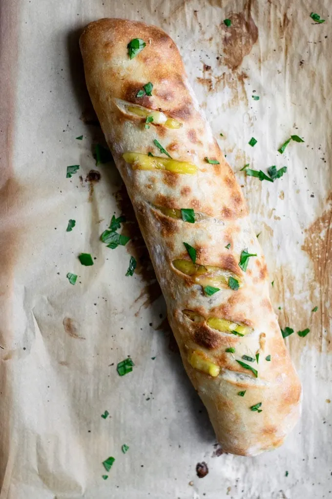 baked vegan stromboli