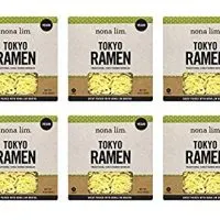 Nona Lim Fresh Tokyo Ramen Noodles - Vegan, Dairy Free (10 oz, 6 Count)