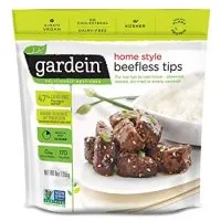 Gardein Home-Style Beefless Tips, Protein Packed, Ready in 8 Minutes, Non-GMO Project Verified, 9 Ounce (Frozen)