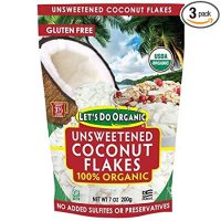 Lets Do Organics: Organic Coconut Flakes, 7 oz (3 Pack)