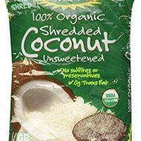 Let's Do Organic Shredded, Unsweetened Coconut, 8-Ounce Packages (Pack of 3)