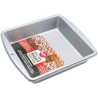 Wilton 2105-956 Recipe Right Non-Stick 8 Inch Square Pan, 8" x 8" x 2" (1-Unit)