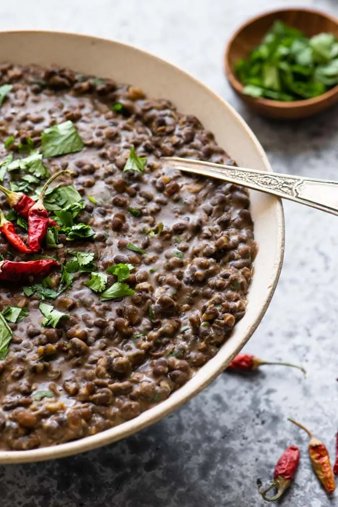 urad dal served