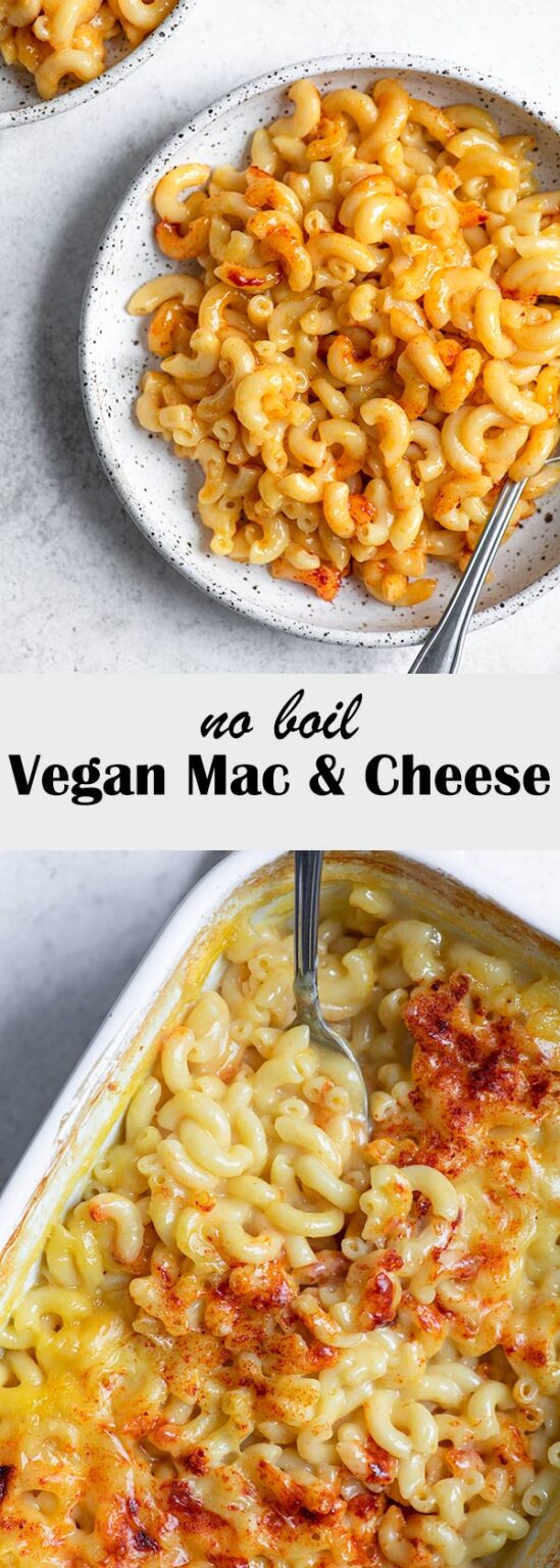 NoBoil Vegan Mac and Cheese • The Curious Chickpea