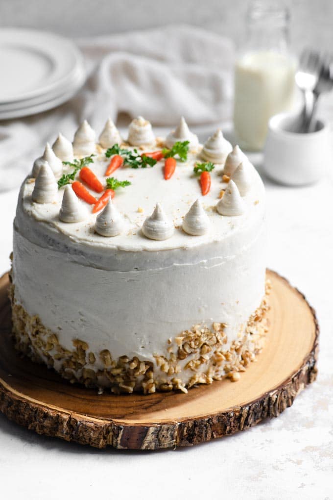 Carrot Cake With Cream Cheese Frosting Recipe