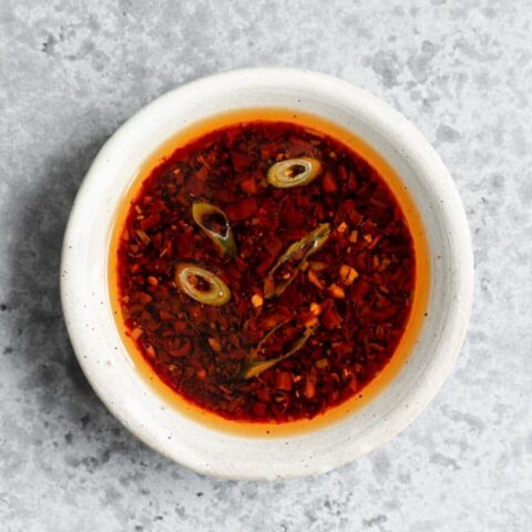 spicy chili dumpling dipping sauce