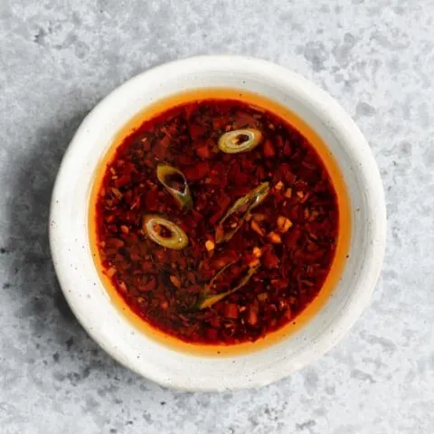 spicy chili dumpling dipping sauce