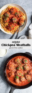 Vegan Chickpea Meatballs • The Curious Chickpea