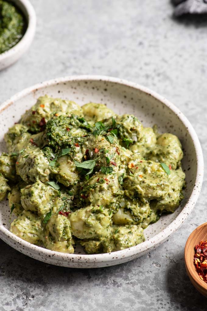 gnocchi in bowl