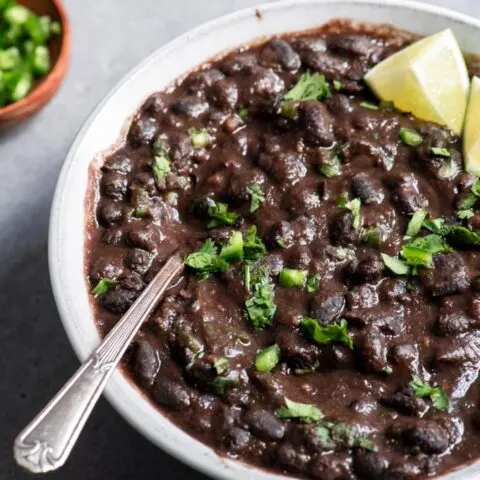 cilantro cumin seasoned black beans