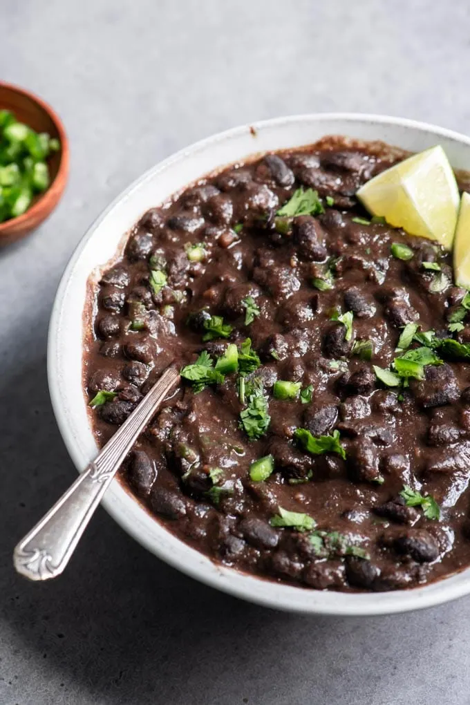 cilantro cumin seasoned black beans