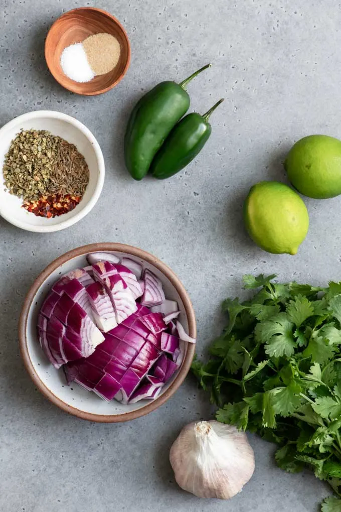 ingredients for seasoning