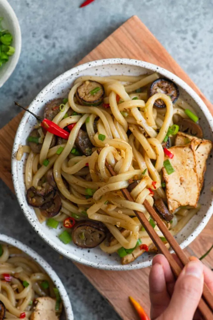 Eggplant Noodles