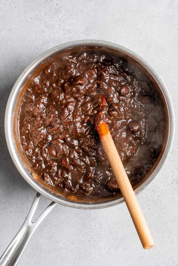 boiled and softened tamarind pulp