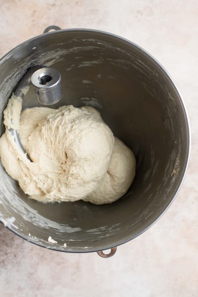 kneaded dough before butter is added