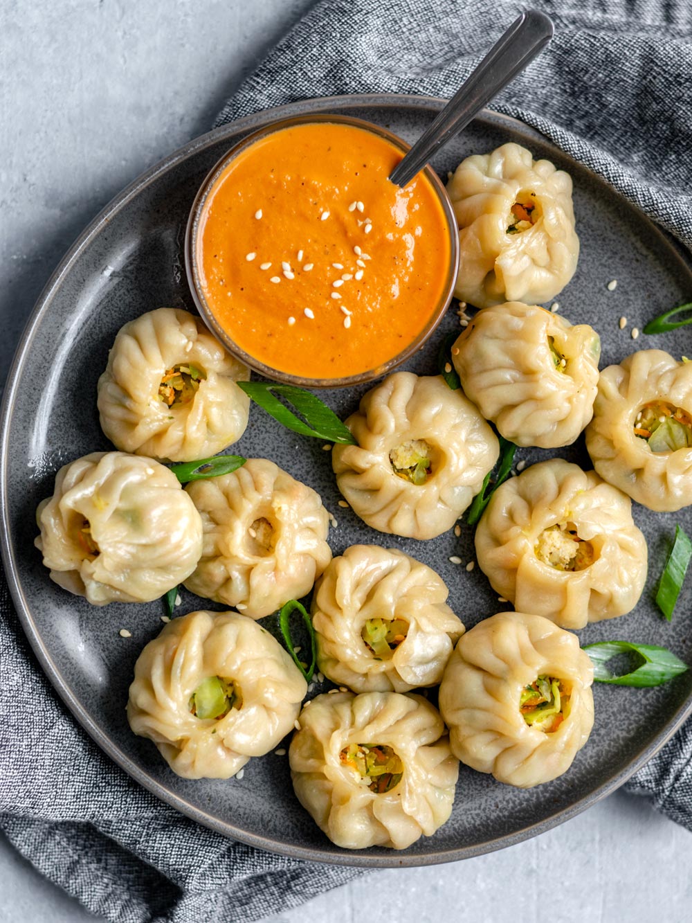 茶 MOMOS Tibetan Vegetable Momos • The Curious Chickpea