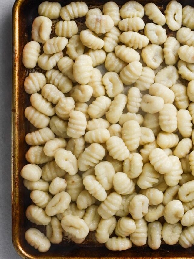 Easy Homemade Vegan Gnocchi