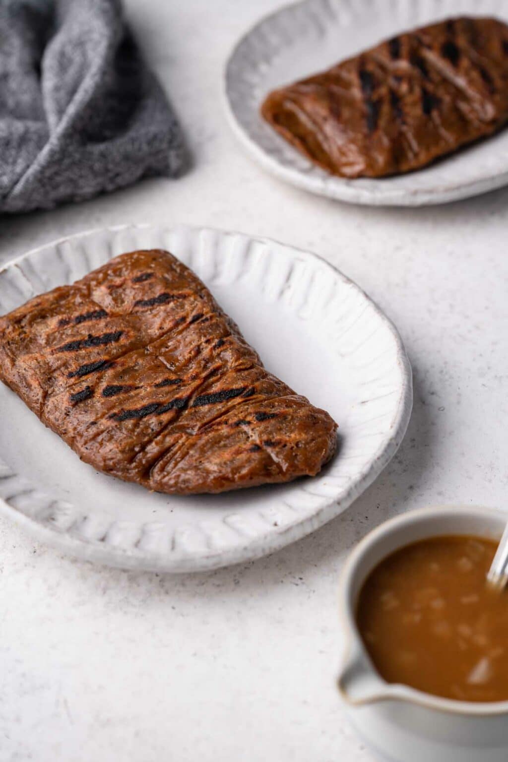 Vegan Seitan Steaks • The Curious Chickpea