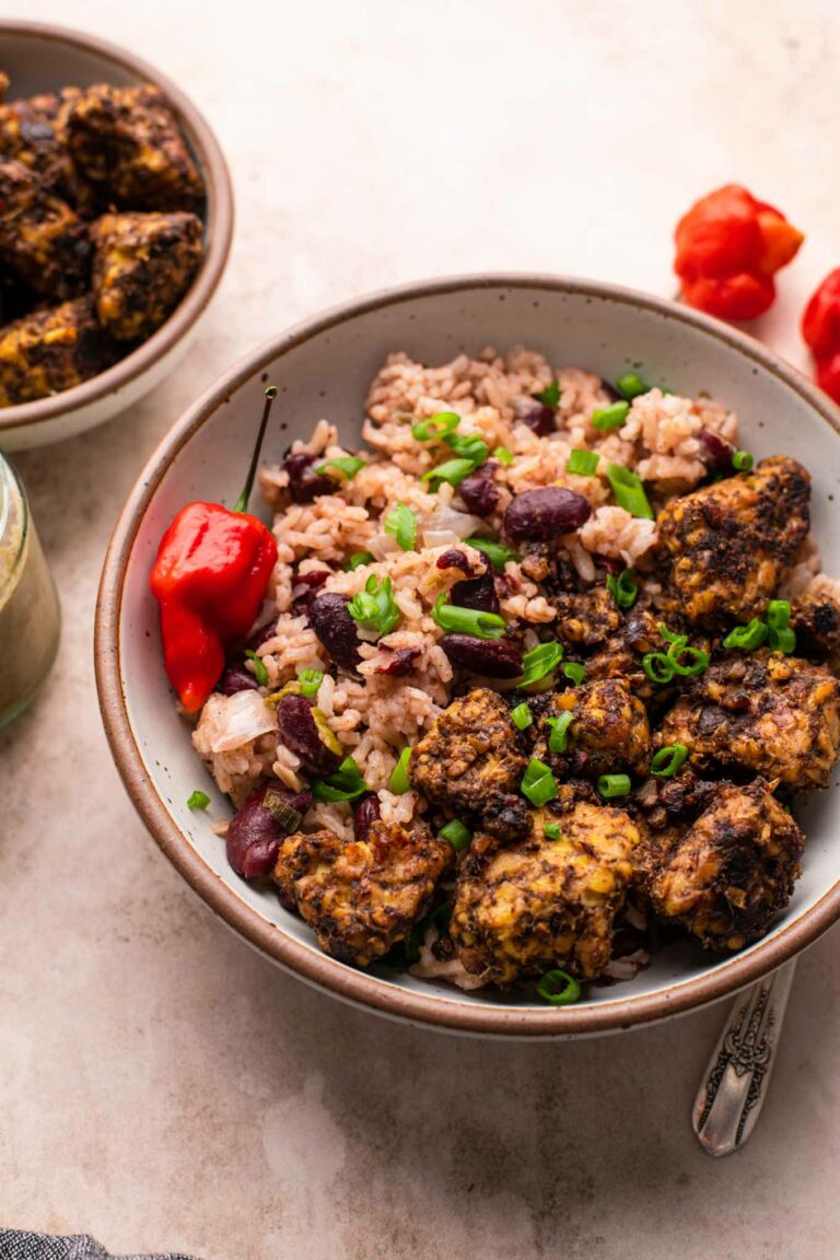 Jamaican Jerk Tempeh • The Curious Chickpea
